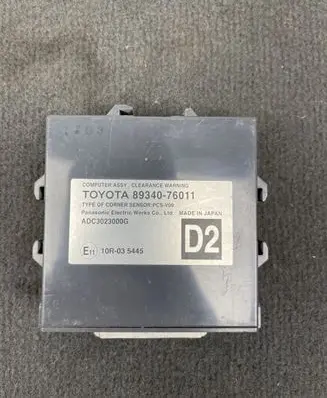 Lexus CT 200H Parking PDC control unit/module 8934076011