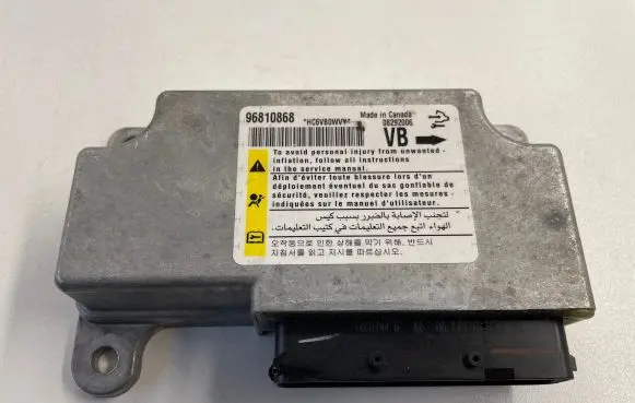 Chevrolet Captiva Airbag control unit/module 96810868 08292006 HC6VB0WVY