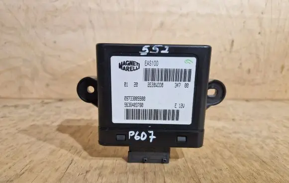 Peugeot 607 Fuel injection pump control unit/module EAS100 09733009900 9636403780