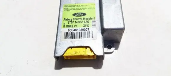 Ford Mondeo MK II Airbag control unit/module 97BP14B056AAG 600481929007