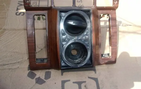 Peugeot 107 Climate control unit