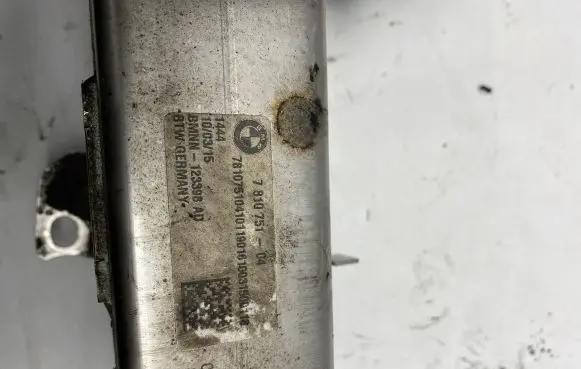 BMW X1 E84 EGR valve cooler 781075104