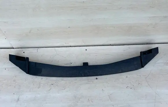 Front bumper foam support bar