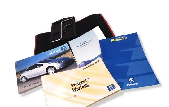 Peugeot 307 CC User manual 