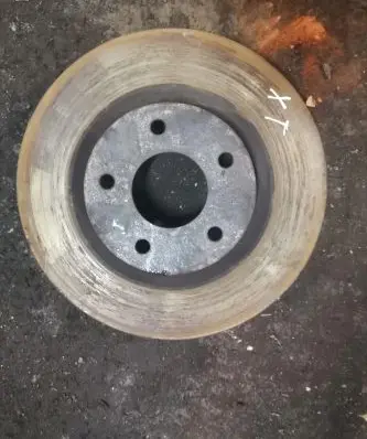 Nissan X-Trail T31 Front brake disc
