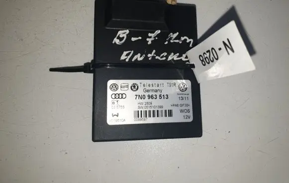 Volkswagen PASSAT B7 Auxiliary heating control unit/module 7N0963513