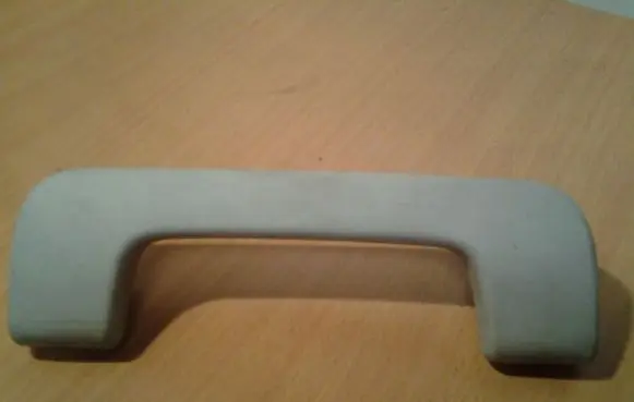 Audi A6 S6 C6 4F Front interior roof grab handle 8P0857607C
