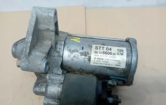 Peugeot 308 Starter motor 9675660680