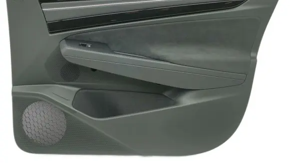 Front door card panel trim