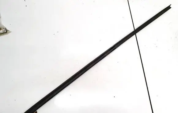 Front door glass trim molding