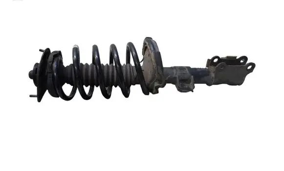 Front shock absorber with coil spring