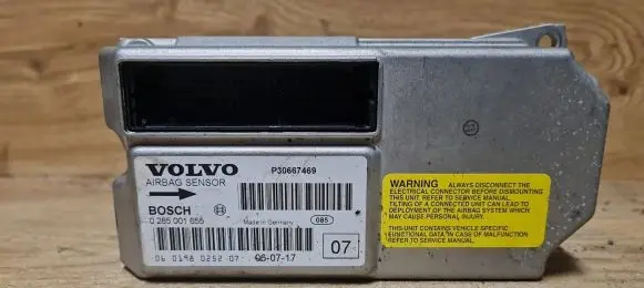 Volvo V70 Airbag control unit/module 0285001655