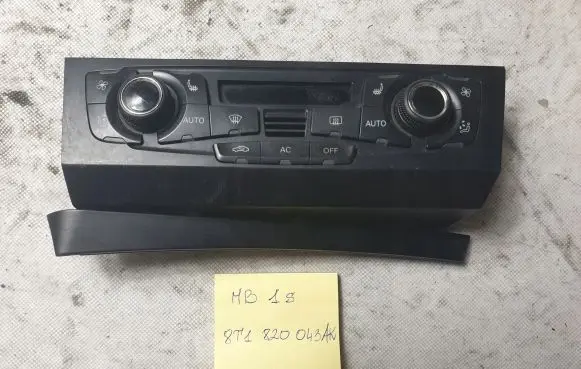 Audi A5 8T 8F Climate control unit 8T1820043AK