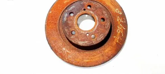 Toyota Avensis T270 Rear brake disc neventiliuojamas