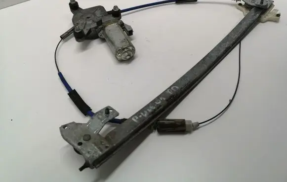 Mazda Premacy Front door window regulator with motor