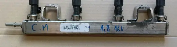 Ford Focus C-MAX Fuel injector supply line/pipe 