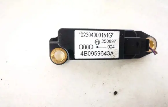 Audi A6 S6 C5 4B Airbag deployment crash/impact sensor 4b0959643a