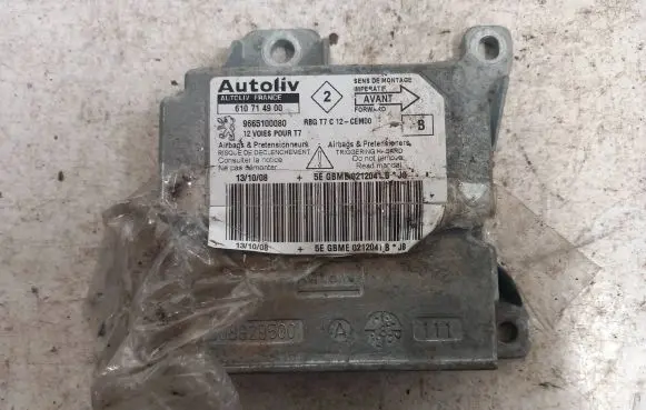 Peugeot 308 Airbag control unit/module 9665100080