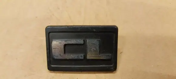 Volkswagen Golf II Fender model badge letters 191853688A