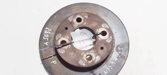 Nissan Almera Front brake disc ventiliuojamas