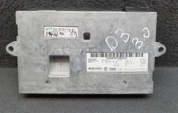 Audi A8 S8 D3 4E MMI control unit 4E0910732 4E0035729