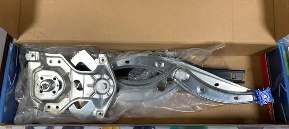 Volkswagen PASSAT B4 Front door manual window regulator 357837401 357837401C