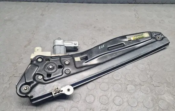 Sliding door window regulator with motor
