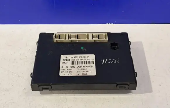 Mercedes-Benz S W221 Climate control unit A2218709987