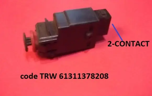 BMW 5 E34 Brake pedal sensor switch TRW61311378208