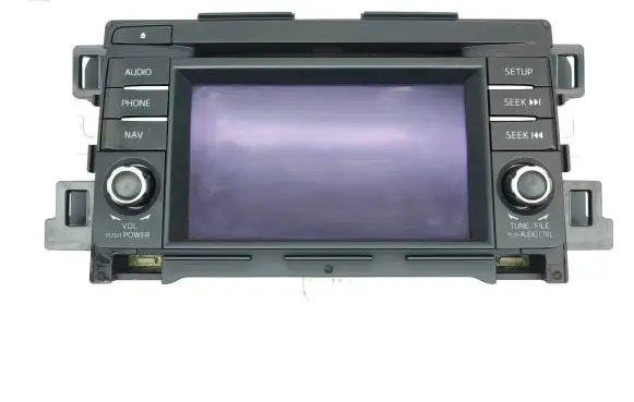 Mazda 6 Radio/CD/DVD/GPS head unit GKJ166DV0A 16700115 CVVM42F5JM