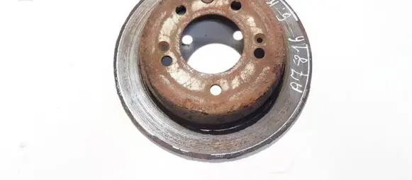 KIA Ceed Rear brake disc neventiliuojamas