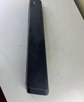Front door glass trim molding