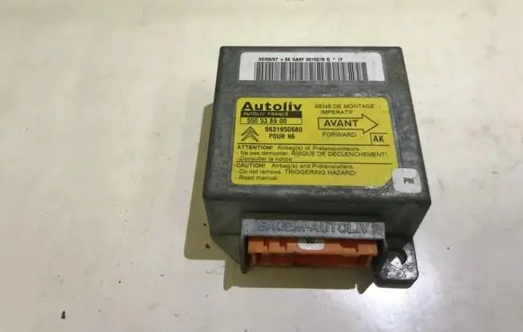 Citroen Xsara Airbag control unit/module 9631950680 550538900