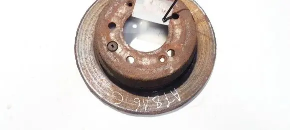 KIA Ceed Rear brake disc neventiliuojamas