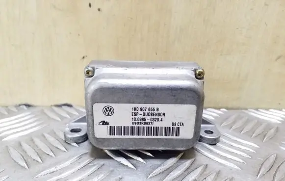 Volkswagen Touran I ESP acceleration yaw rate sensor 1K0907655B