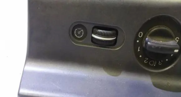 Panel lighting control switch