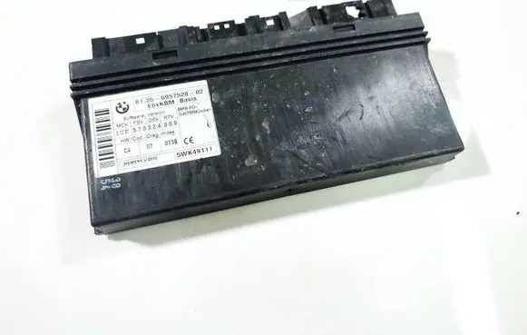 BMW 5 E60 E61 Comfort/convenience module 6135695752802
