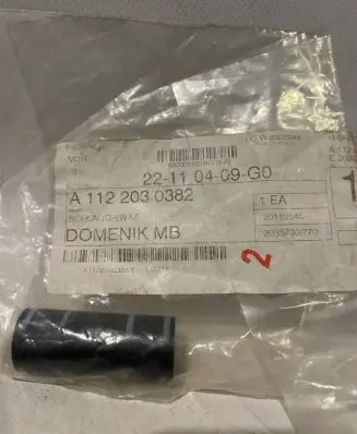 Mercedes-Benz E W211 Oil sump strainer pipe A1122030382 1122030382