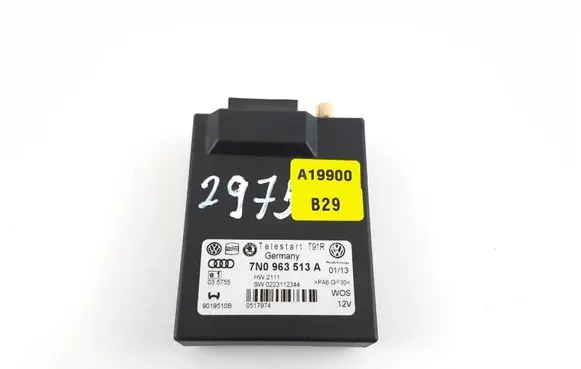 Volkswagen PASSAT B7 Auxiliary heating control unit/module 7N0963513A 7N0963513 9019510B