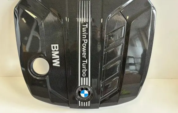 BMW 5 F10 F11 Engine cover (trim) 11147802847 7802847