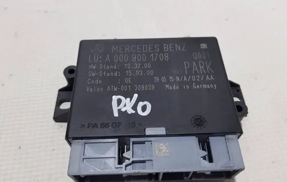Mercedes-Benz CLA C117 X117 W117 Parking PDC control unit/module 0009001708FF A0009001708