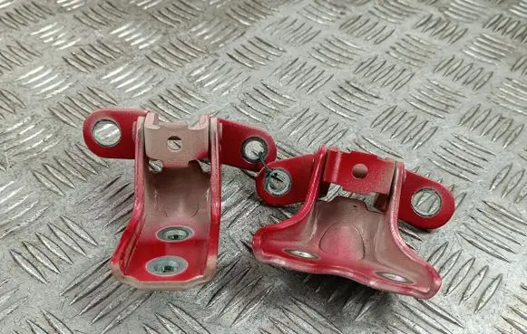 Front door hinge set