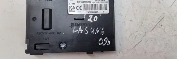 Renault Laguna III Ignition key card reader 285900001R