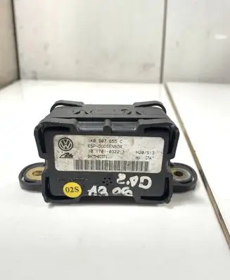 Audi A8 S8 D3 4E ESP acceleration yaw rate sensor 1K0907655C