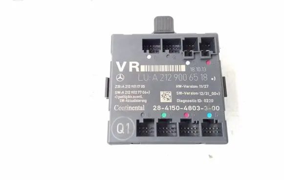 Mercedes-Benz SLK R172 Door control unit/module A2129006518