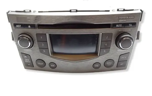 Toyota Verso Radio/CD/DVD/GPS head unit 861200F060 W53834 CQJS7870G