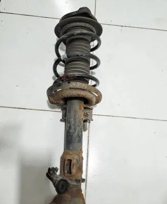 Mercedes-Benz C W204 Front shock absorber with coil spring A2043201066