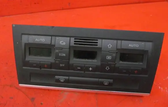 Audi A4 S4 B6 8E 8H Climate control unit 8E0820043H