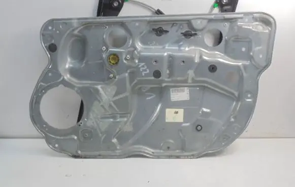 Volkswagen Polo Front door window regulator with motor 6Q4837462J