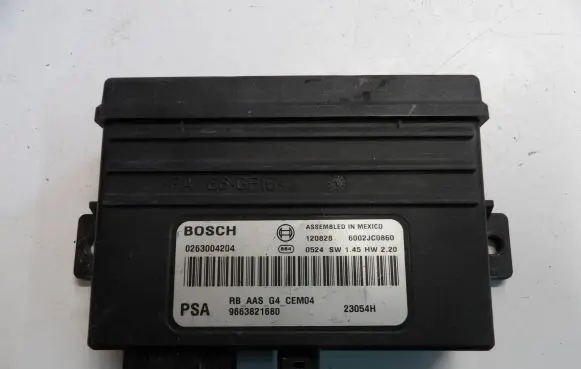 Citroen C4 Grand Picasso Parking PDC control unit/module 9663821680 6002JC0860 0263004204